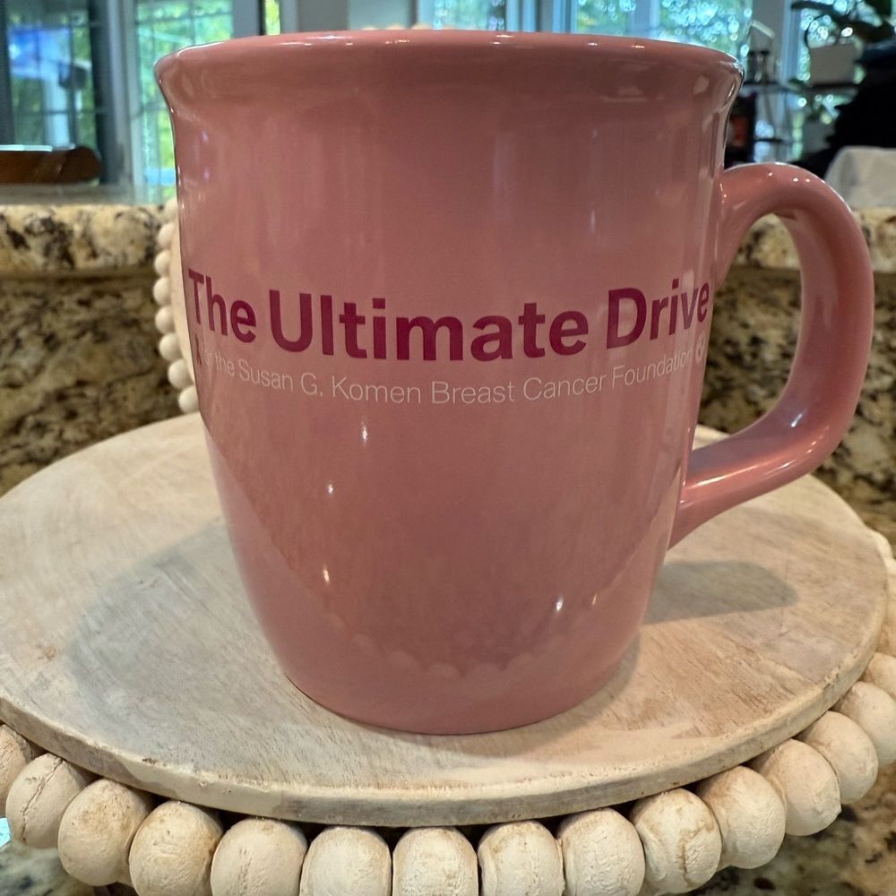 BMW Pink Susan G Komen Breast Cancer Awareness Ceramic Mug - Picture 9 of 9